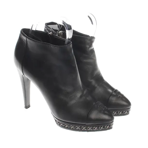 Stivaletti, in Nero, Chanel