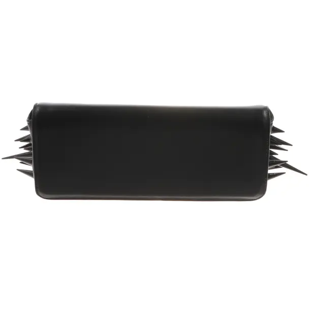 Clutch Bag, in Black, Leather, Christian Louboutin