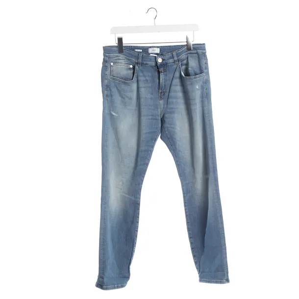 Jeans skinny, in Blu, Cotone, Chiuso