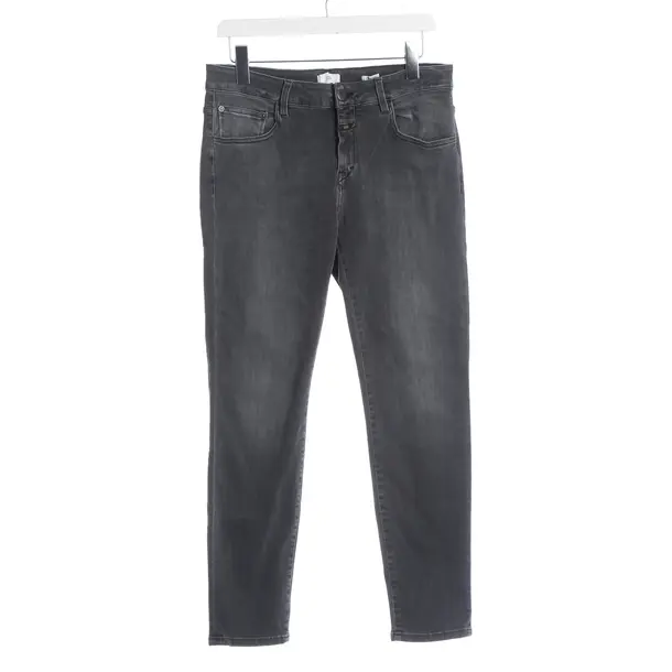Skinny Jeans, in Gray, Cotton, Closed