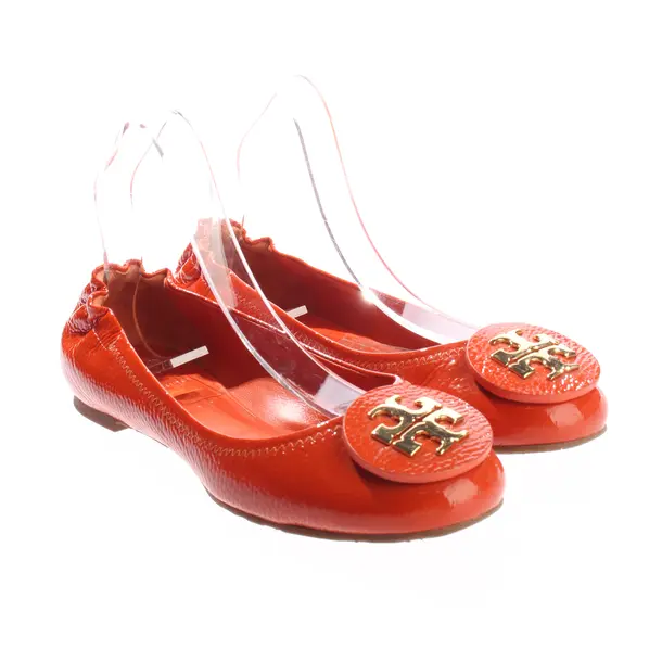 Ballet Flats, in Dark Orange, Tory Burch