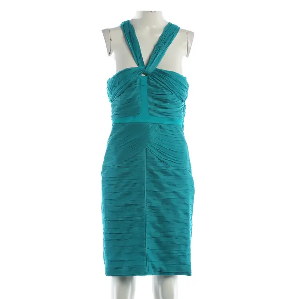 Cocktail Dress, in Turquoise, Silk, Burberry