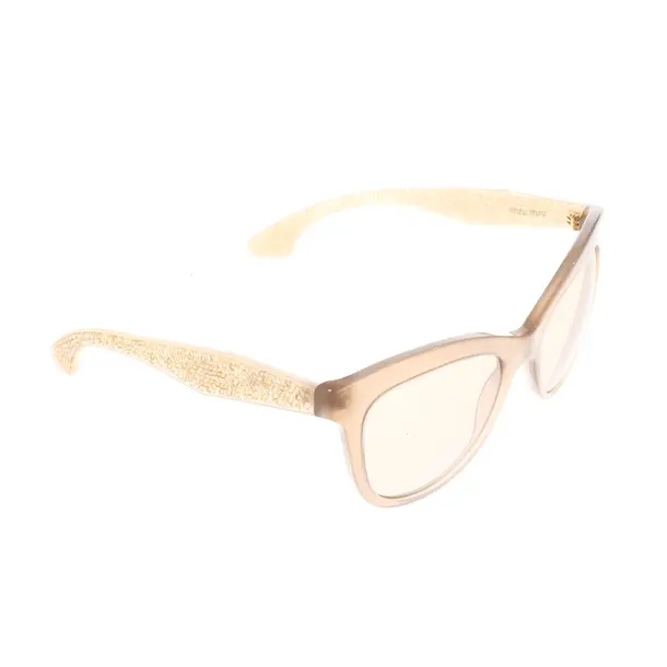 Occhiali da sole, in Marrone chiaro, Plastica, Miu Miu