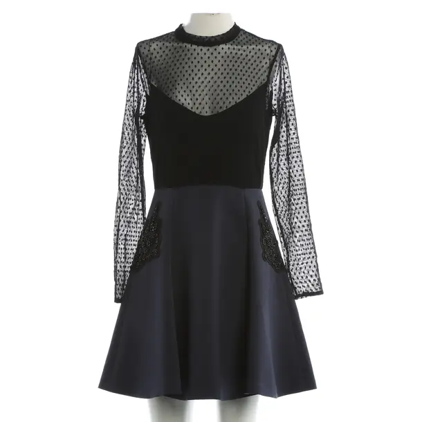 Cocktailkleid, in Navy, Baumwolle, Max Mara