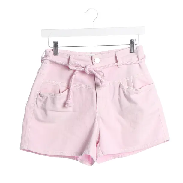 Pantaloncini, in Rosa chiaro, Cotone, Chiuso