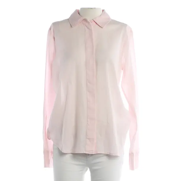 Blouse, in Light Pink, Cotton, Closed