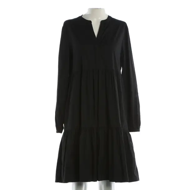 Dress, in Black, Cotton, Repeat