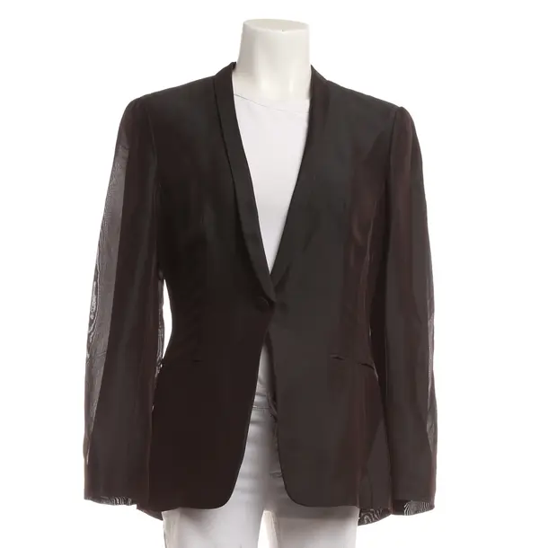 Blazer, in Nero, Seta, Giorgio Armani