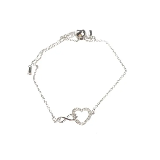 Bracciale, in argento, Metallo (metallico, metallizzato), Swarovski