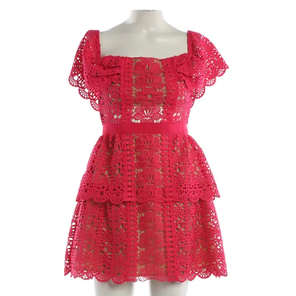 Cocktailkleid, in Himbeere, Polyester, self-portrait