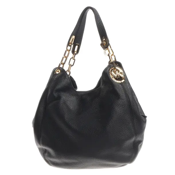 Schultertasche, in Navy, Leder, Michael Kors