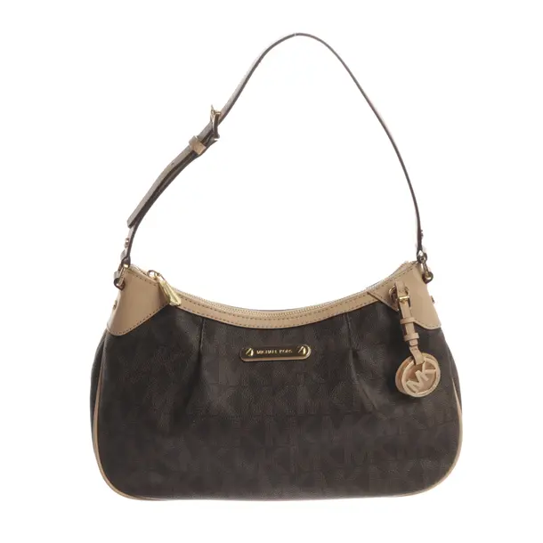 Shoulder Bag, in Dark Brown, Leather, Michael Kors