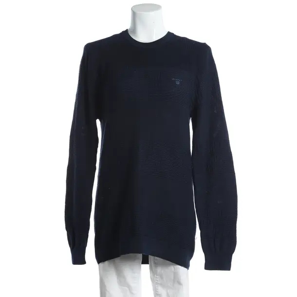 Pullover, in Navy, Baumwolle, Gant