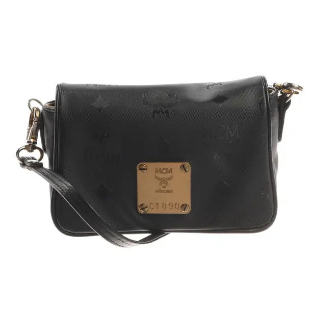 Evening Bag, in Black, Polyamide, MCM