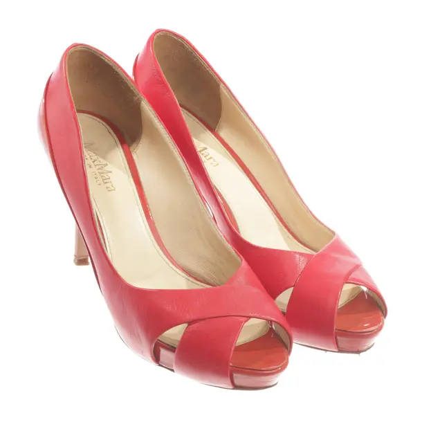 Peeptoes, in Rot, Max Mara