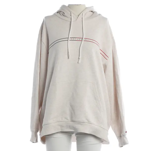 Hoodie, in Beige, Cotton, Tommy Jeans