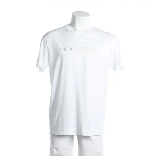 T-Shirt, in White, Lyocell, Emporio Armani