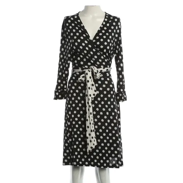 Kleid, in Schwarz, Seide, Diane von Furstenberg