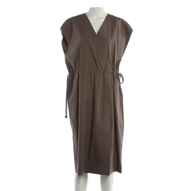 Kleid, in Hellbraun, Baumwolle, Peserico