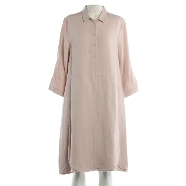 Dress, in Light Pink, Linen, FFC