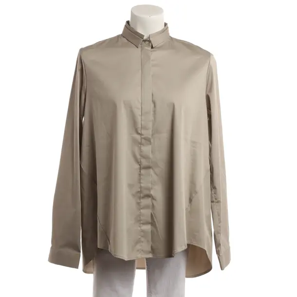 Blouse, in Beige, Cotton, Soluzione