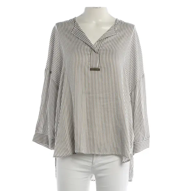 Blouse, in White, Viscose, Peserico