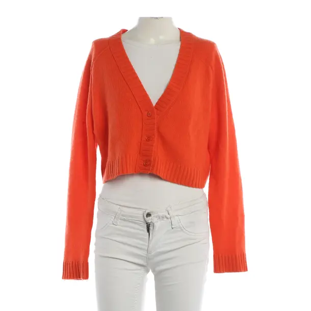 Strickjacke, in Dunkelorange, Wolle, Dorothee Schumacher