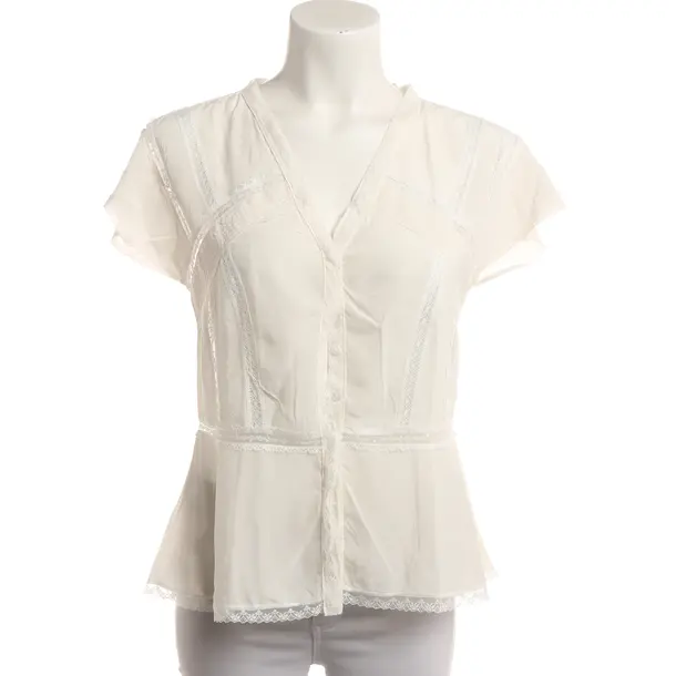 Camicetta, in Bianco, Cotone, Marc Cain