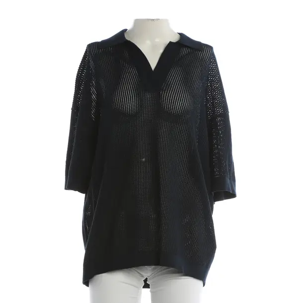 Poloshirt, in Navy, Baumwolle, Drykorn