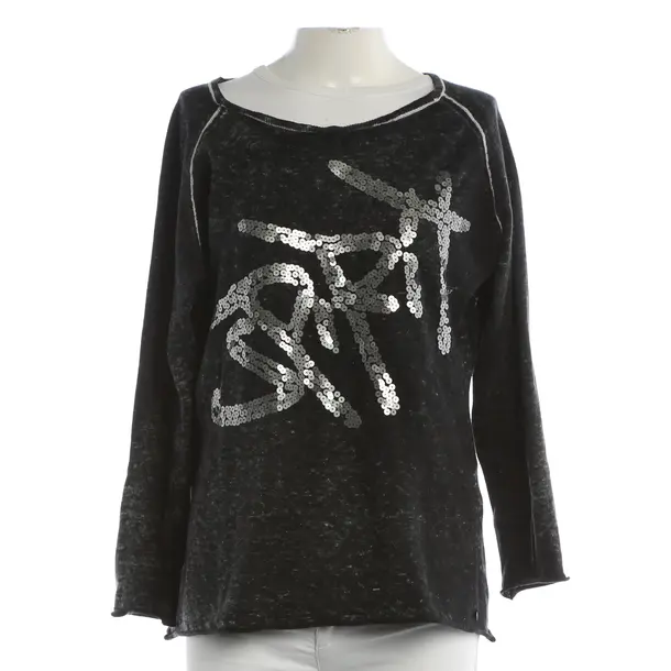 Pullover, in Schwarz, Baumwolle, Frogbox