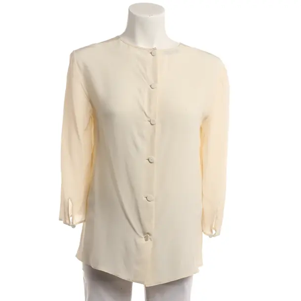 Blouse, in Beige, Silk, Prada