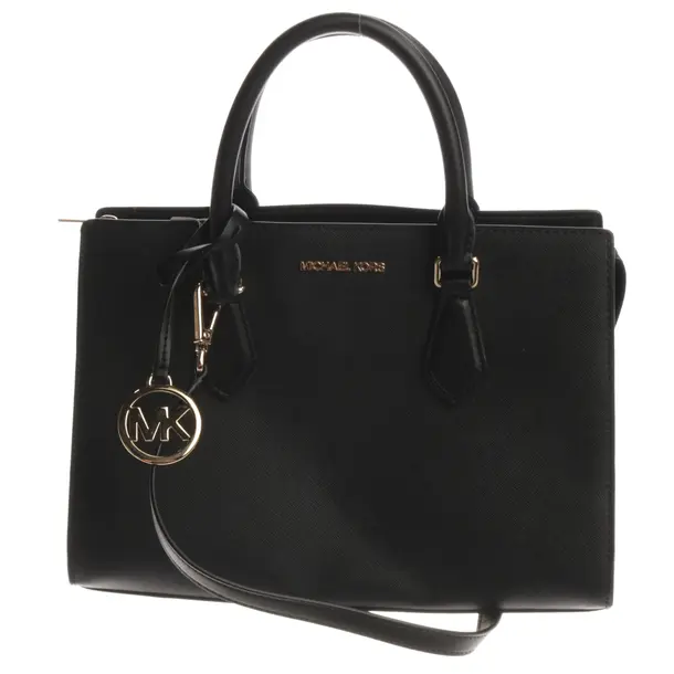 Handtasche, in Schwarz, Leder, Michael Kors