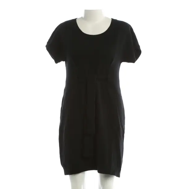 Dress, in Black, Wool, Bruno Manetti
