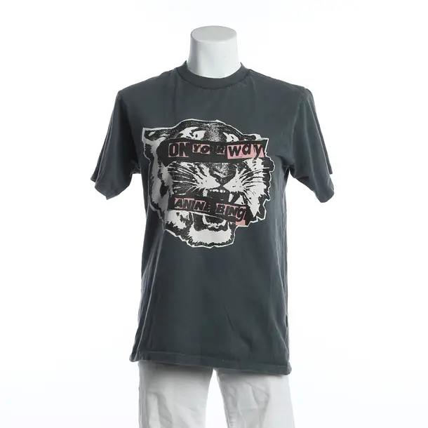 Shirt, in Gray, Cotton, Anine Bing