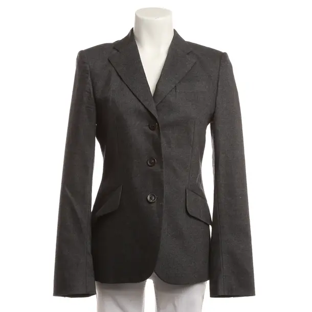 Blazer, in Gray, Wool, Windsor