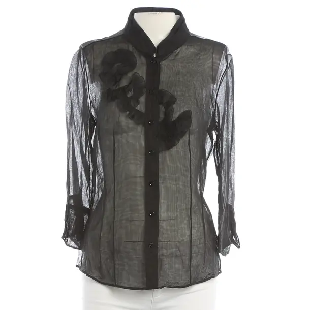Bluse, in Schwarz, Polyester, Strenesse