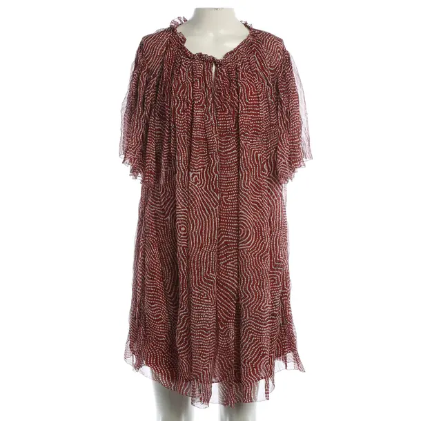 Kleid, in Bordeaux, Seide, Isabel Marant