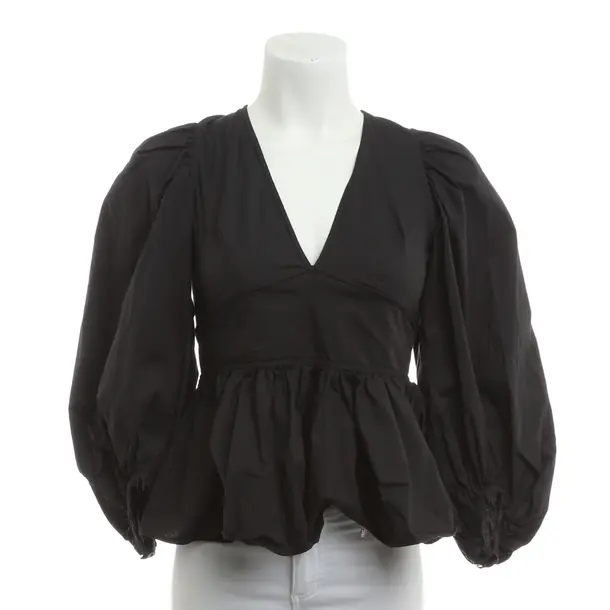 Bluse, in Schwarz, Baumwolle, Staud