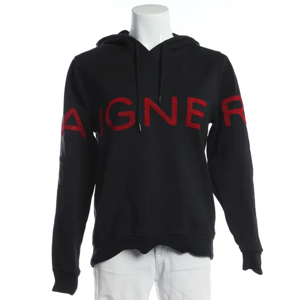 Hoodie, in Black, Cotton, Aigner
