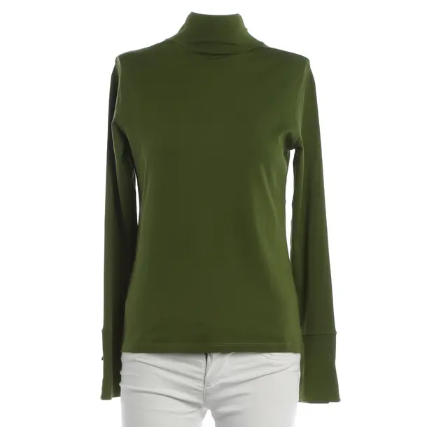 Long Sleeve Shirt, in Olive Green, Cotton, Marc Cain