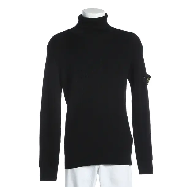Jumper, in Black, Wool, Stone Island