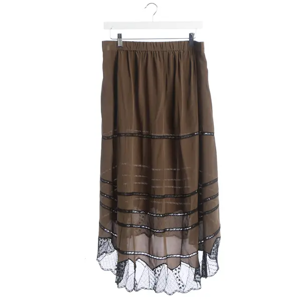 Skirt, in Dark Green, Silk, Zadig & Voltaire