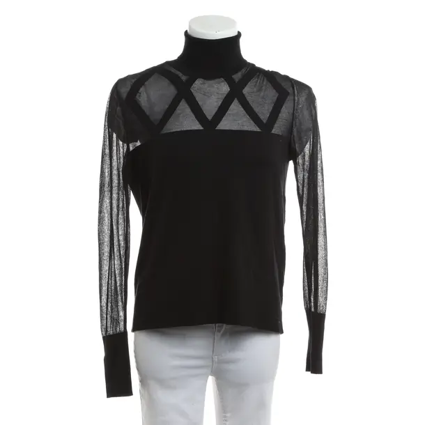 Maglione, in Nero, Viscosa, Riani