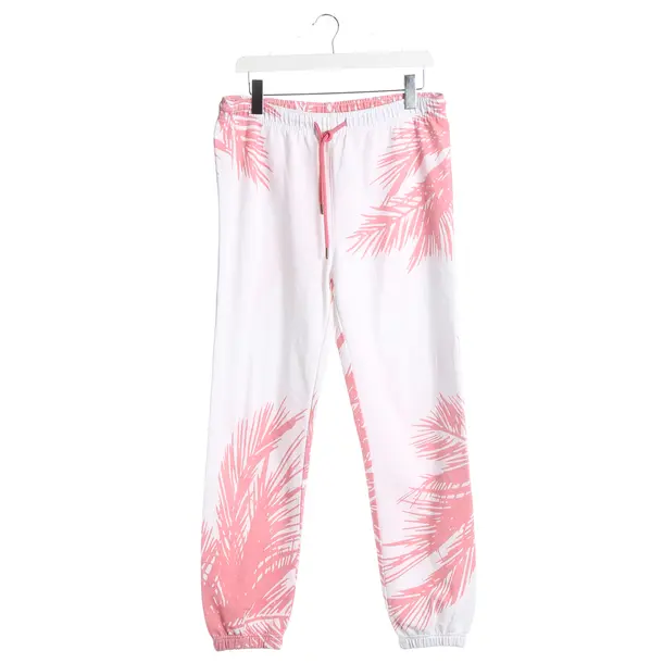 Sweatpants, in White, Cotton, Juvia