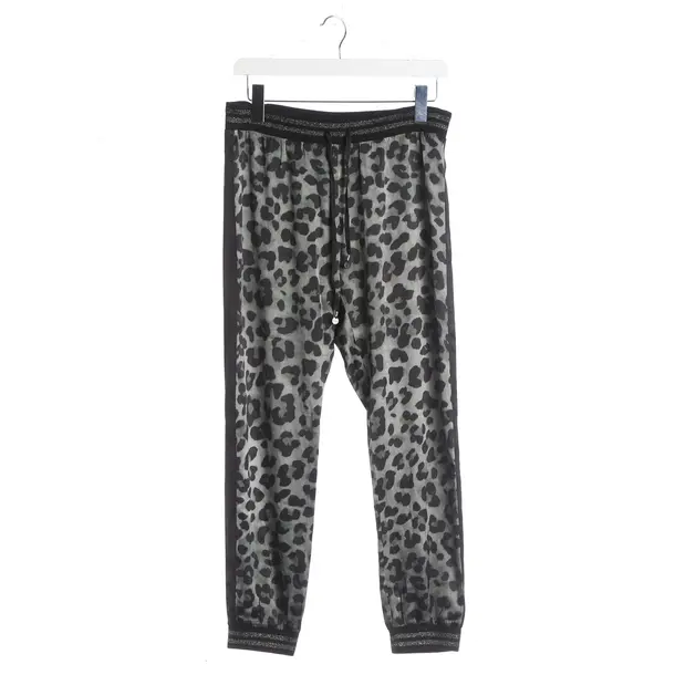 Pantaloni, in Grigio scuro, Seta, Grazia