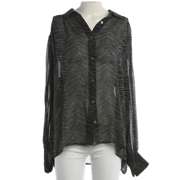 Bluse, in Schwarz, Seide, Anine Bing