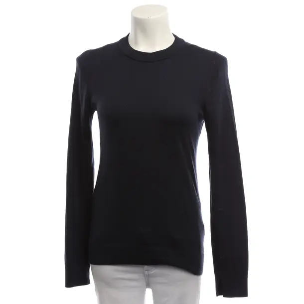 Wool Jumper, in Navy, Wool, Hugo Boss Black Label