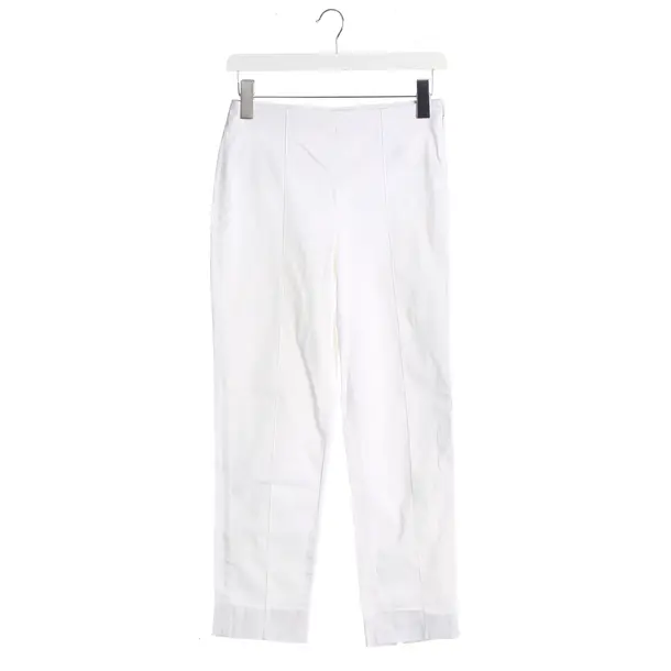 Pants, in White, Cotton, Seductive
