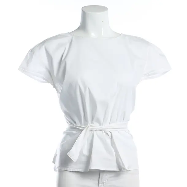 Camicia, in Bianco, Cotone, Signora & Abbracci