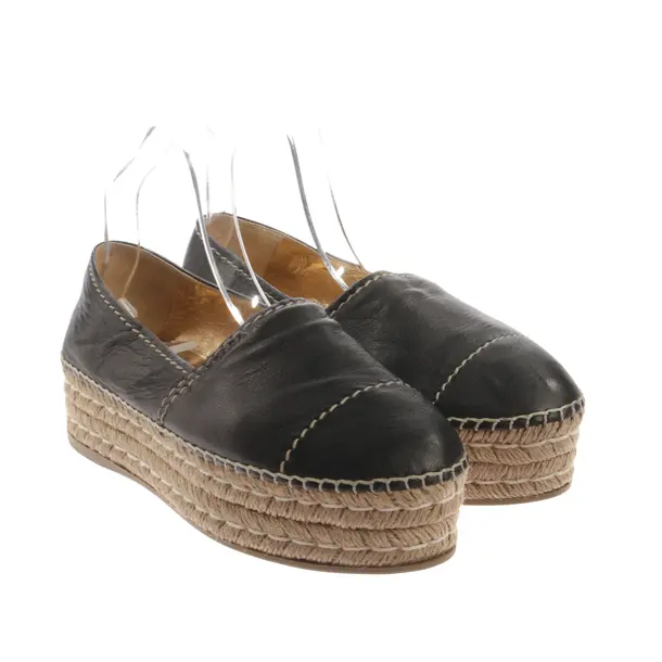 Espadrilles, in Schwarz, Prada